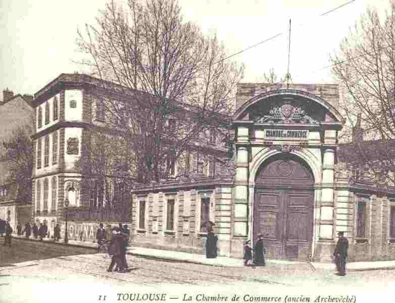Palais Consulaire - Hôtel de la Chambre de Commerce - Carte postale - 1913 Palais Consulaire - Hôtel de la Chambre de Commerce - Carte postale - 1913