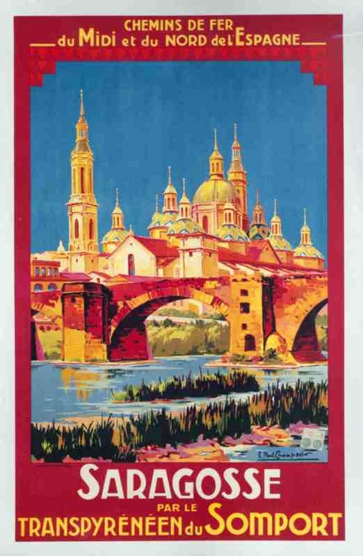 Histoire CCI Toulouse - Voies navigables Saragosse - Somport